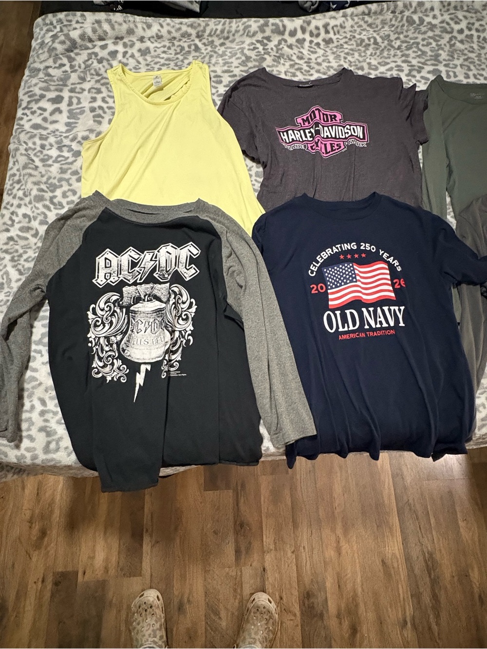 Womens T-shirt and pajamas bundle